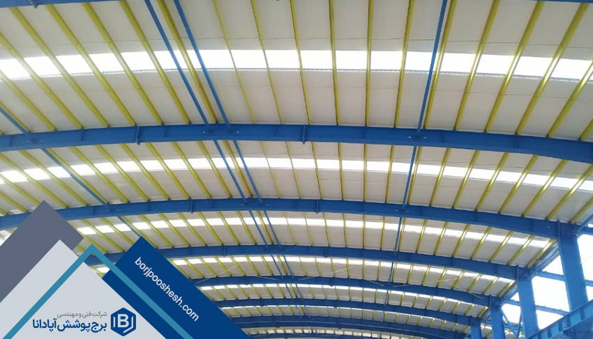 سقف شرکت طب پلاستیک نوین شاهرود