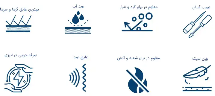 مزایای ساندویچ پانل سقفی